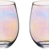 Barcraft Lustre Glass Tumblers Set Of 2 600ml -Homeware Shop 20614 20718