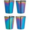 Barcraft Rainbow Barware Shot Glasses Set Of Four 50ml -Homeware Shop 20617 20715
