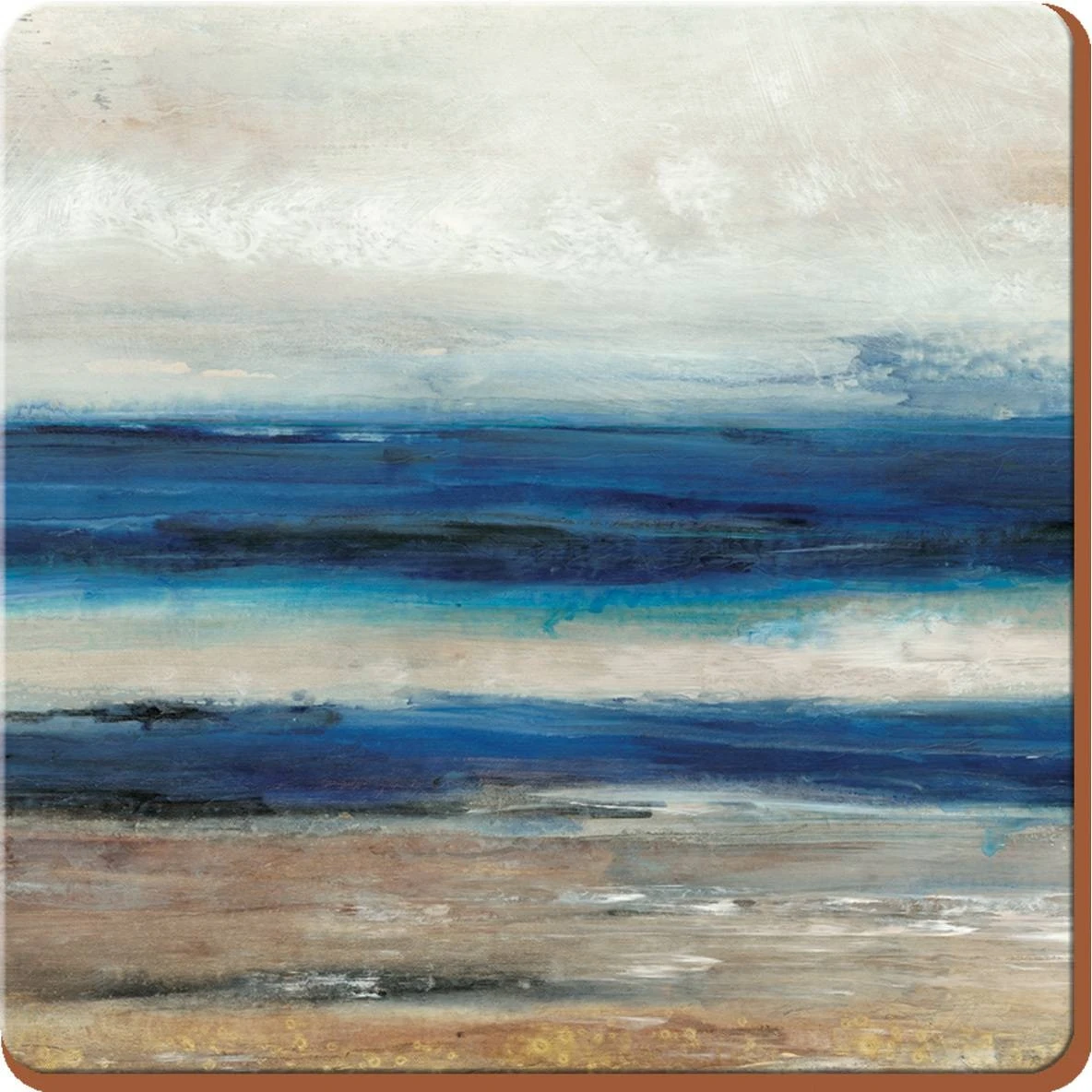 Creative Tops Abstract Blue Coasters Set Of 6 3 Creative Tops Abstract Blue Coasters Set Of 6