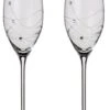 Dartington Glitz Champagne Flute Glasses Pair -Homeware Shop 23273 20085