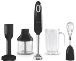Smeg HBF02BLUK Hand Blender & Accessories - Black