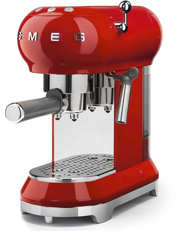 Smeg ECF01RDUK Espresso Coffee Machine - Red 3 Smeg ECF01RDUK Espresso Coffee Machine - Red