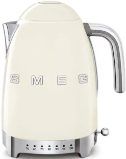 Smeg KLF04CRUK Variable Temperature Kettle - Cream