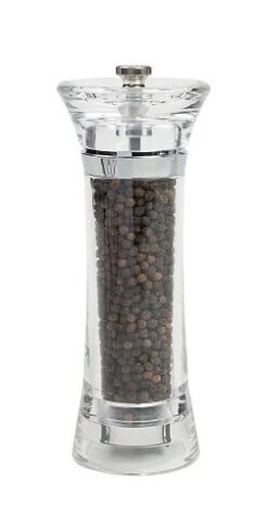 Toronto Tower 170mm Pepper Mill Clear Acrylic