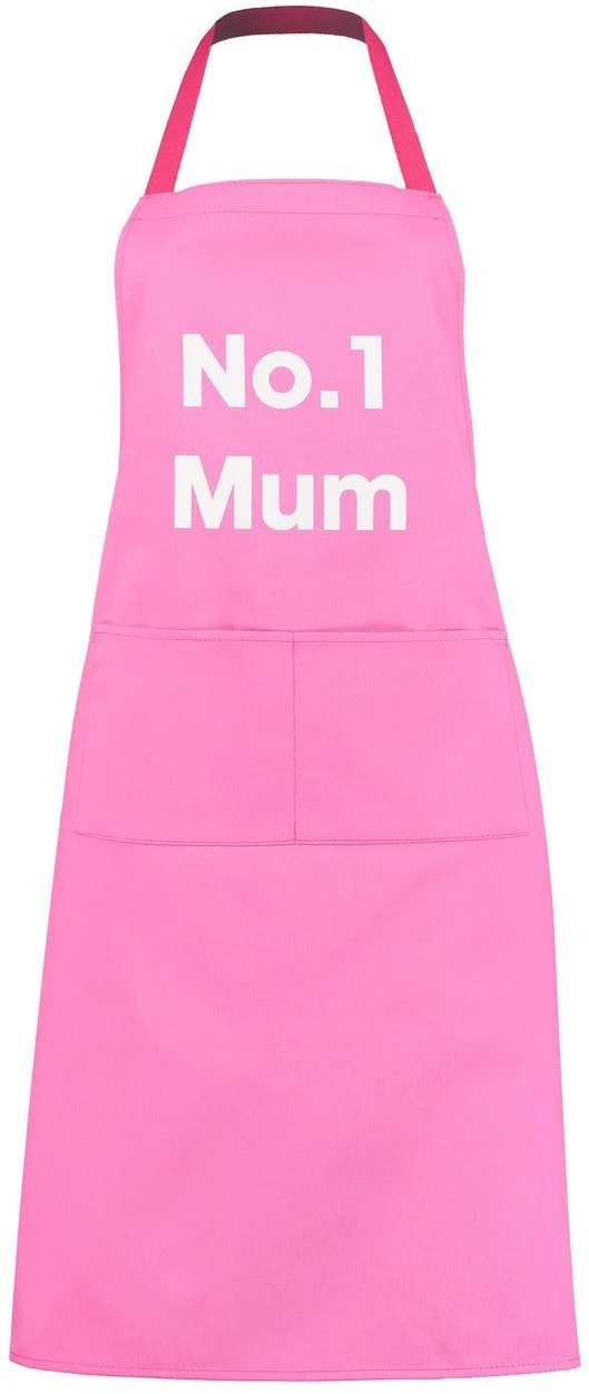 No.1 Mum Apron Pink 3 No.1 Mum Apron Pink