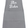 Star Baker Apron Grey -Homeware Shop 26991 19329