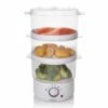 Sabichi 3 Tier Food Steamer - White 89557 -Homeware Shop 28137 18635