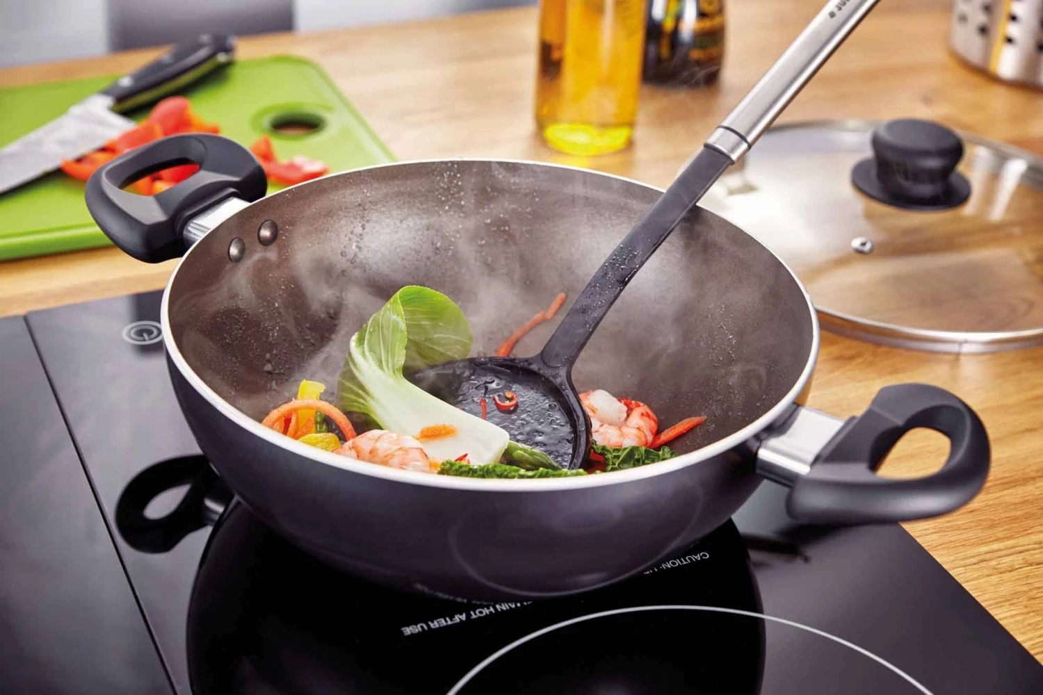 Judge Radiant 26cm Wok Black 4 Judge Radiant 26cm Wok Black - Image 2