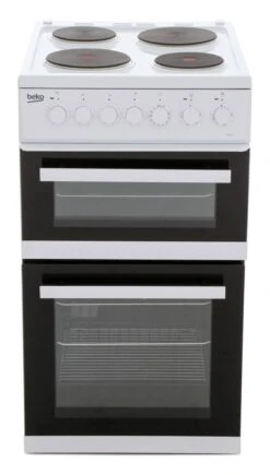 Beko EDP503W 50cm Double Oven Electric Cooker