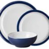 Denby Elements 12 Piece Dinner Set Dark Blue -Homeware Shop 31493 17184