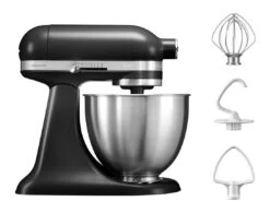 KitchenAid 5KSM3311XBBM 3.3L Mini Stand Mixer - Black Matte -Homeware Shop 32476 16870
