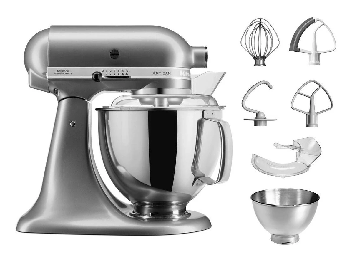 KitchenAid 5KSM175PSBCU 4.8L Stand Mixer - Contour Silver 4 KitchenAid 5KSM175PSBCU 4.8L Stand Mixer - Contour Silver - Image 2