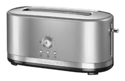 KitchenAid 5KMT4116BCU Manual Control 4 Slot Toaster - Contour Silver