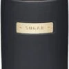Masterclass Ceramic Black Sugar Canister -Homeware Shop 33395 16588