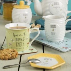 The English Tableware Company Bee Happy Creamer Jug -Homeware Shop 35580 14915