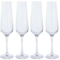 Dartington Cheers! Flute 200Ml Set Of 4