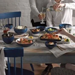 Denby Imperial Blue Coupe Cereal Bowl -Homeware Shop 35665 14839