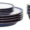Denby Imperial Blue 12 Piece Tableware Set