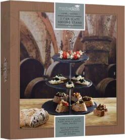 Artesa Three Tier Slate Serving Stand -Homeware Shop 35880 14743