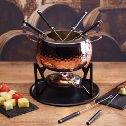 Artesa Artes Copper Finish Fondue Set -Homeware Shop 35885 14728