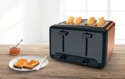 Bosch TAT4P449GB 4 Slice Toaster - Copper -Homeware Shop 37621 13733