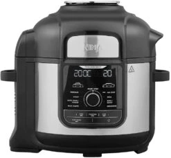 Ninja Foodi OP500UK 7.5L 9-in-1 Multi Pressure Cooker And Air Fryer - Black/Stainless Steel