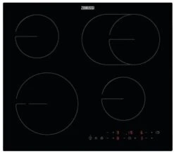 Zanussi ZHRX643K 59cm Ceramic Hob - Black