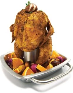 Broil King Stainless Steel Chicken Roaster & Pan 7 Broil King Stainless Steel Chicken Roaster & Pan -Homeware Shop 39545 11702