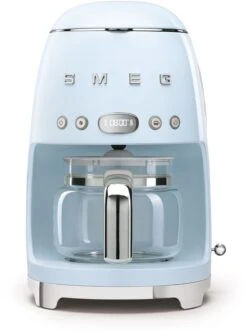 Smeg DCF02PBUK Drip Filter Coffee Machine - Pastel Blue