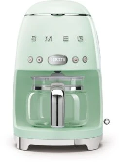 Smeg DCF02PGUK Drip Filter Coffee Machine - Pastel Green