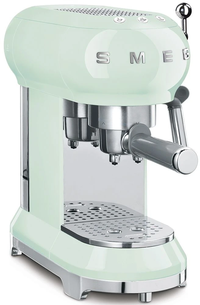 Smeg ECF01PGUK Espresso Coffee Machine - Pastel Green 3 Smeg ECF01PGUK Espresso Coffee Machine - Pastel Green