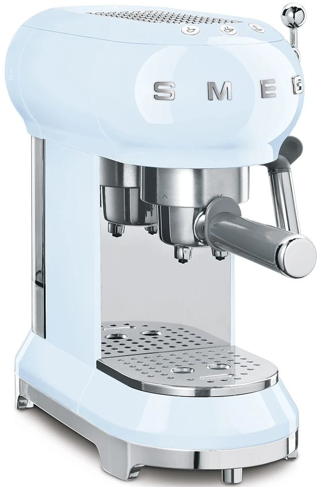 Smeg ECF01PBUK Espresso Coffee Machine - Pastel Blue 3 Smeg ECF01PBUK Espresso Coffee Machine - Pastel Blue