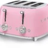 Smeg TSF03PKUK 4 Slice Toaster - Pink -Homeware Shop 39973 11184