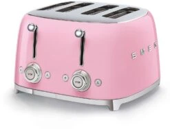 Smeg TSF03PKUK 4 Slice Toaster - Pink