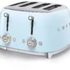 Smeg TSF03PBUK 4 Slice Toaster - Pastel Blue -Homeware Shop 39975 11181