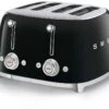 Smeg TSF03BLUK 4 Slice Toaster - Black -Homeware Shop 39977 11177