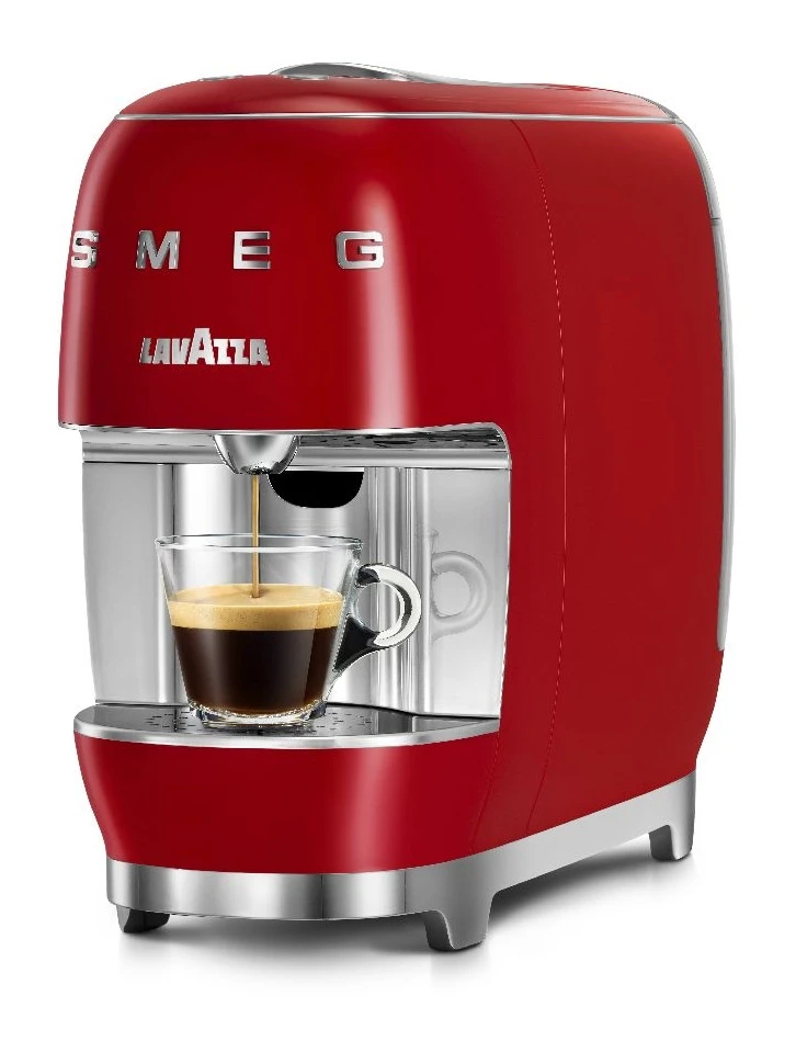 Smeg & Lavazza 18000456 Espresso Coffee Machine - Red 4 Smeg & Lavazza 18000456 Espresso Coffee Machine - Red - Image 2