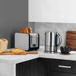 Dualit 26505 Architect 2 Slot Toaster - Brushed Stainless Steel -Homeware Shop 41042 10407