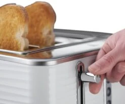 Russell Hobbs 24380 Inspire 4 Slot Toaster - White -Homeware Shop 41050 10377