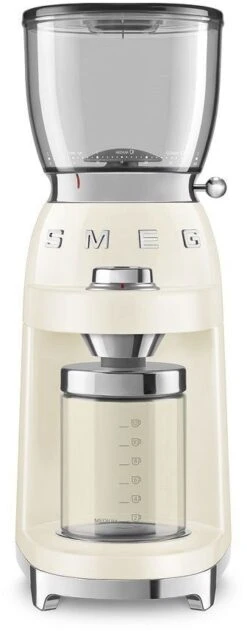 Smeg CGF01CRUK Coffee Grinder - Cream