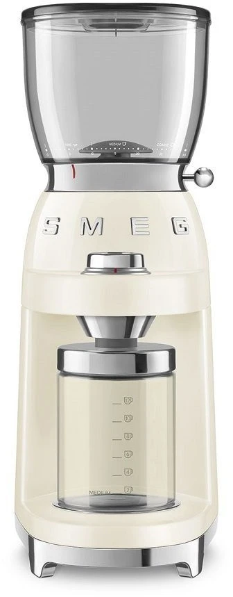 Smeg CGF01CRUK Coffee Grinder - Cream 3 Smeg CGF01CRUK Coffee Grinder - Cream