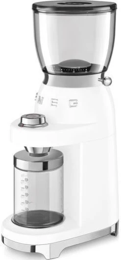 Smeg CGF01WHUK Coffee Grinder - White -Homeware Shop 42404 8204