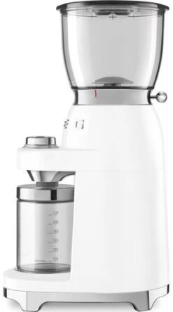Smeg CGF01WHUK Coffee Grinder - White -Homeware Shop 42404 8205