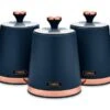 Tower Cavaletto Set Of 3 Canisters Blue -Homeware Shop 42681 7966
