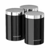 Morphy Richards Accents Set Of 3 Canisters Black 1 Morphy Richards Accents Set Of 3 Canisters Black -Homeware Shop 42720 7893