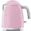 Smeg 50's Style Mini Kettle KLF05PKUK - Pink
