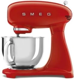 Smeg SMF03RDUK 50's Style Stand Mixer - Red