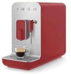 Smeg BCC02RDMUK Bean To Cup Coffee Machine - Matte Red