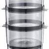 Russell Hobbs 14453 Brushed Stainless Steel 3 Tier Steamer -Homeware Shop 44222 6270