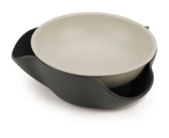 Joseph Joseph Double-Dish Serving Bowl - Grey
